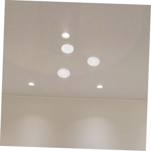 6pcs Round Lampshade Diffuser Translucent White Light Covers for Balanced Illumination Enhanced Light Distribution and Minimal Shadows Drum Lampshades in Saudi Arabia