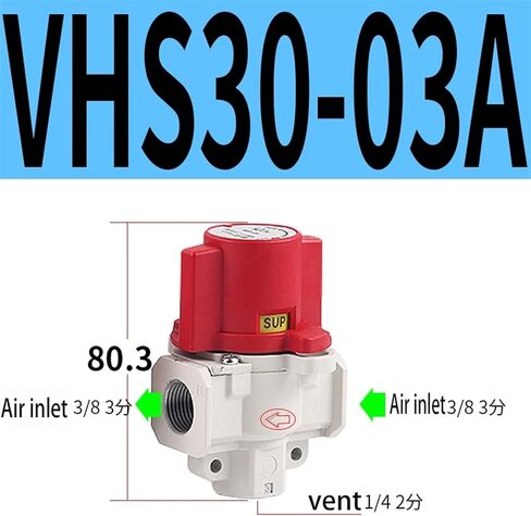 Pneumatic Residual Pressure Relief Valve VHS20-01A VHS20-02A VHS30-02A VHS30-03A VHS40-03A VHS40-04A(VHS20-02A) in Saudi Arabia