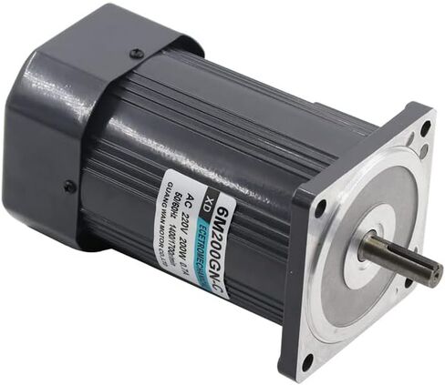 Davitu AC Motor - 220V AC High-Speed Electric Machine 200W Optical Axis 1400 Speed Adjustable Forward and Reverse Miniature Induction Small Motor - (Speed: 1400) in Saudi Arabia