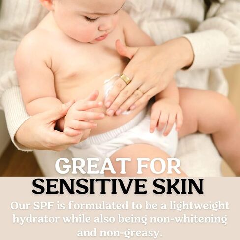 Roe Wellness- Baby Mineral Sunscreen SPF 30 Clean Ingredients | Non-Greasy, Reef Safe, Paraben-Free (2Pack) in Kuwait