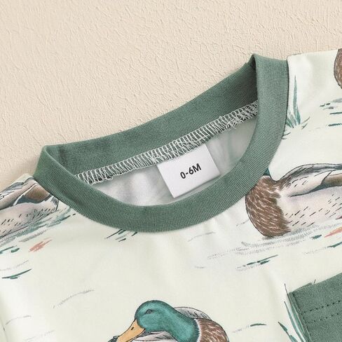 Ciycuit Toddler Baby Boy Outfit Summer Outfit Print Print Shirt Sleeve Stirt و Shorts Set in Saudi Arabia
