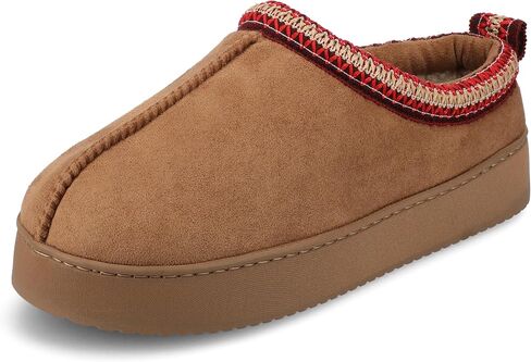 مجموعة Journee Collection Women's Connway Cushioned Platform Slippers Slippers in Kuwait