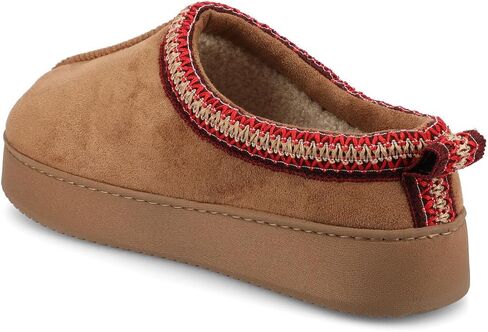 مجموعة Journee Collection Women's Connway Cushioned Platform Slippers Slippers in Kuwait