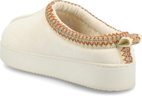 مجموعة Journee Collection Women's Connway Cushioned Platform Slippers Slippers in Saudi Arabia