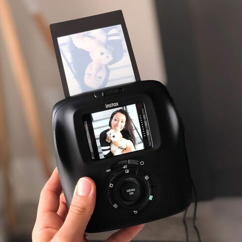 instax Square SQ20 Digital Hybrid Camera, Black in Saudi Arabia