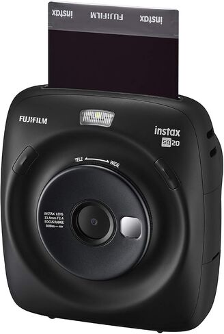instax Square SQ20 Digital Hybrid Camera, Black in Saudi Arabia