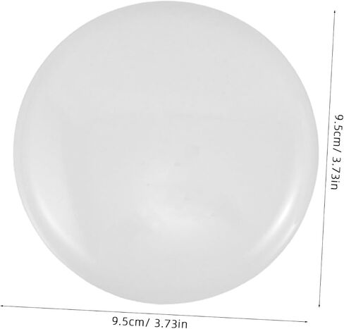6pcs Round Lampshade Diffuser Discs Frosted White Light for Enhanced Light Distribution Quick Installation and Diffusion Lamp Shades and Fixtures in Saudi Arabia