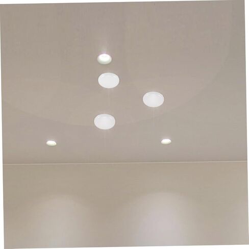 6pcs Round Lampshade Diffuser Discs Frosted White Light for Enhanced Light Distribution Quick Installation and Diffusion Lamp Shades and Fixtures in Saudi Arabia