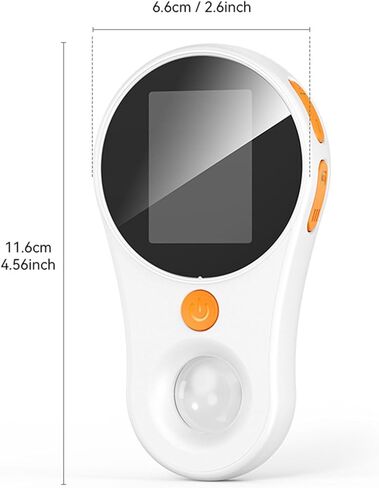 500X Handheld Digital Microscope Fixed Focus 2.0 Inch IPS Screen Portable Magnifying Glass with 8 LED Lights for Kids and Adults (Black) in Kuwait