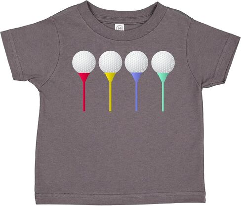 inktastic Rainbow Golf Tees Toddler T-Shirt in Saudi Arabia