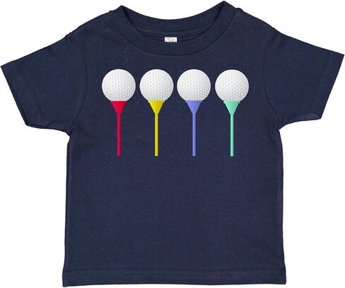 inktastic Rainbow Golf Tees Toddler T-Shirt in Saudi Arabia