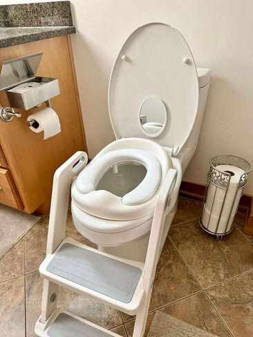 Toilet Mirror for Wiping | Potty Training & Bathroom Independence | Teach How to Wipe | Toddler, Child & Special Needs Aid | Visual Toilet Training Tool | Lab Tested Non-Toxic & Safe for Kids Ages 3+ in Saudi Arabia