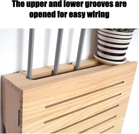 Router Storage Box，WiFi Router Storage Box, Wall-Mounted WiFi Storage Case, Home Multimedia Weak Decorative Shielding Box(39.5x9.5x23.5cm) in Saudi Arabia
