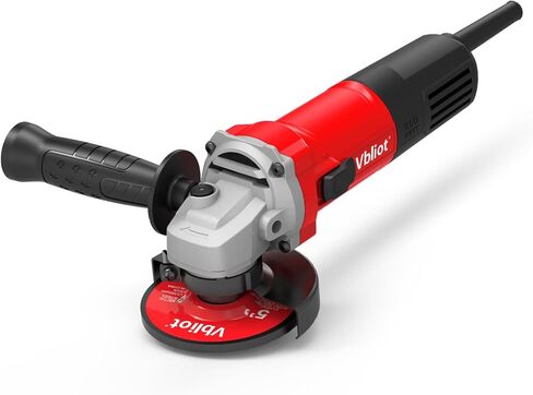 أداة طاحونة الزاوية 950W ، 12000 دورة في الدقيقة 8-AMP 5 بوصة طاحونة كهربائية مع أقراص قطعتين 2 أقراص طاحونة ، مثالية لتلميع طحن القطع المعدنية in Kuwait
