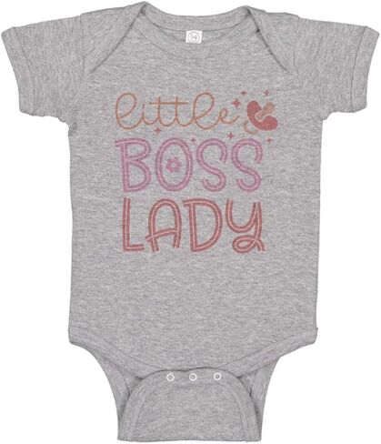 Taty Kids Little Boss Lady Baby Infant Bodysuit in Kuwait