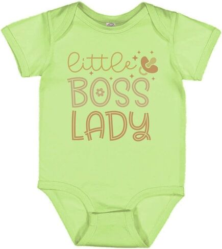 Taty Kids Little Boss Lady Baby Infant Bodysuit in Kuwait