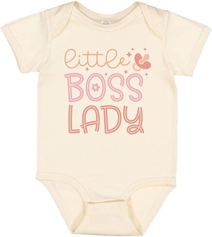 Taty Kids Little Boss Lady Baby Infant Bodysuit in Kuwait
