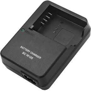 BC-W126 شاحن البطارية لـ FUJIFILM BC-W126S NP-W126 NP-W126S بطارية متوافقة مع FUJIFILM Finepix X-Pro1 X-Pro2 X-Pro3 XH1 XA3 XA3