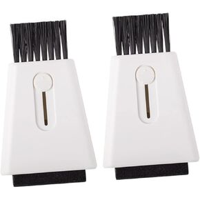 2Pcs Double Head Keyboard Cleaning Brush Durable Small Detail Brush for Electronics Laptops and Cameras Dust Removal Tool for Tight Spaces and Crevices