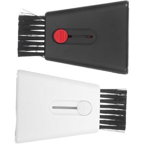 2pcs Retractable Screen Cleaning Brush Multi Use Electronic Cleaner for Laptops Phones Cameras Stylish Dual Color Design for Efficient Dust Removal and Versatile Care
