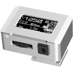 Real-time Metering Tool, Photography Light Meter, Measure Distance and Light, K9 Glass Lens, Supported Shutter Speed 60 S-1/8000 S, for Vintage Cameras