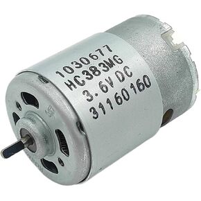 HC383MG RS-380 Motor DC 3V-3.6V / DC 6V-12V High Speed Large Torque 28mm Electric Motor DIY Screwdriver Drill Tools(Model A DC 3.6V)