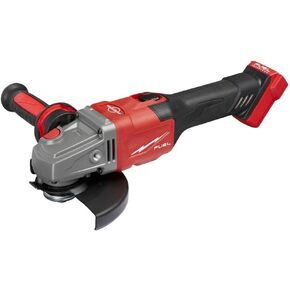 2981-20 M18 مع Milwaukee Fuel 4-1/2 "-6" مجموعة طاحونة الكبح ، مفتاح الشريحة ، Lock-O ، أحمر