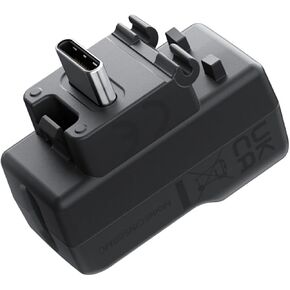 External Microphone Adapter, Mic Adapter for Insta360 X4 Camera, Type-C and 3.5mm Audio Ports