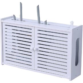 Router Storage Box，WiFi Router Storage Box, Wall-Mounted Storage Box,WiFi Router Storage Boxes, for Electric Box Set-top Box Rack