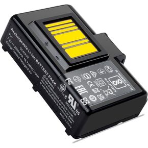 2600mAh ZQ520 ZQ620 Replacement Batteries for Zebra Printer ZQ520 ZQ521 QLN320 QLN220 QLn220HC ZR628 ZR638 ZR658 ZR668 ZQ610 ZQ620 ZQ500 ZQ510 QLn320HC 25.16Wh