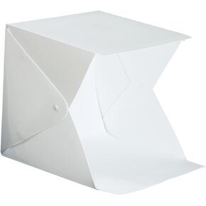 DOITOOL 1 Set LED Light Box for Professional Photography Portable Photo Tent with Design Easy to Carry Backdrop for Product Photography