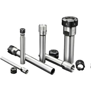 1pc C8 C10 C12 C16 C20 C25 C32 C40 ER8 ER11 ER16 ER20 ER25 ER32 100L 150L 200L 300L Chuck CNC Milling Tool Holder ER Extension Rod(C16-ER16-150L)