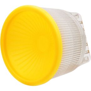 Clear Lambency Flash Diffuser for Speedlite, Universal Bowl Type Flash Diffusor + 2 Dome Covers for Nikon SB800/SB600/SB800DX/SB28 (White+Yellow)