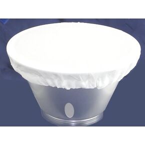 7" / 18cm to 8.25" 21cm Soft White Diffuser Sock for Flash Reflector Elastic Studio Nylon