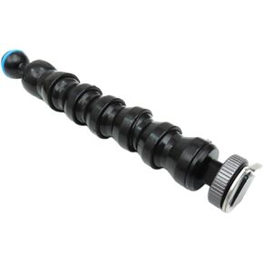 Underwater Camera Light Arm Mount for Strobe/Video Light Ball Head for Snorkeling Hot Shoe Mount Diving Photography, 10 Joints