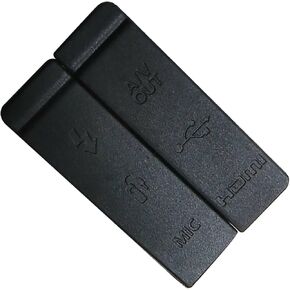 ZEZEFUFU Rubbber Cap Part USB Rubber Cover for Canon 5D Mark II 5D2 Interface Cover Replacement Parts