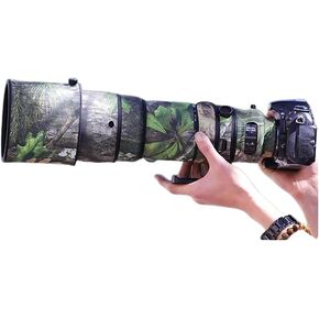 CHASING BIRDS Camouflage Waterproof Lens Coat for Nikon AF-S 200-400mm F4 G II ED VR Rainproof Lens Protective Cover (Reed Camouflage)