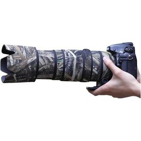 CHASING BIRDS Camouflage Waterproof Lens Coat for Nikon AF-S 80-400mm F4.5-5.6 G ED VR Rainproof Lens Protective Cover (Reed Camouflage)