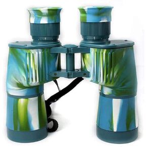 Portable Binoculars High Power Professional Binoculars, 7X50 HD Low Light Nitrogen Waterproof Telescope with Coordinate Ranging