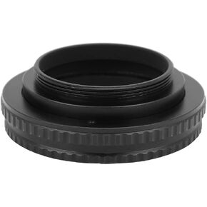 Focusing Tube, M42‑M42 10‑15.5mm Aluminium Alloy Refit Amplification Lens, Macro Lens Focusing Tube for Zooming in or Changing the Lens