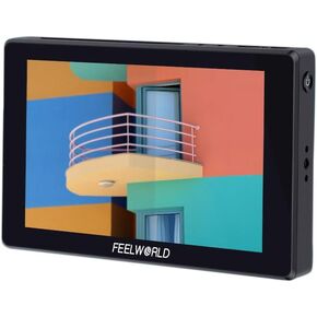 FeelWorld SH7 7 بوصة Ultra Bright 2200nit مراقبة واحدة في الكاميرا ، واثنين من SDI HDMI Cross Conversion Monitoring HDR