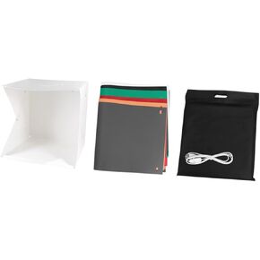 Gadpiparty Portable Studio Light Box Mini Photography Tent Led Lighting Cube Backdrop for Photography Jewelry Studio