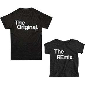 Matching T-Shirt Set, 2 Shirts, Father and Child, Baby Outfits, The Original The Remix