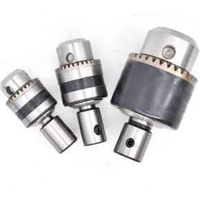1Set B10 B12 B16 B18 Drage Drage Drill Chuck +Inner Hole 5mm 6 7 8mm 9 10 11 12 14mm Arbor Adapter Motor Rod (inner Hole 19mm-B18)