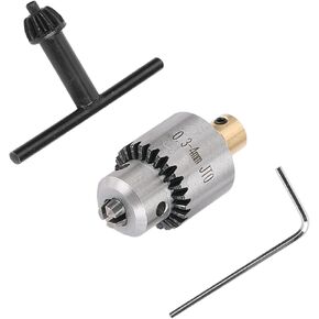 TAPER Mounted Bohrer Chuck Strict Processing Long Lifespan for Lathes, Metal Chuck Key for JTO Drill, Grinding Machine, Grinding Machine