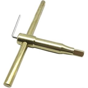 T-handle Spanner For Milling Head Holder Lathe Chuck Tools, Chuck Handle T-shaped Spanner 40CR Quenching For Engraving Cutters Woodworking Machines(12mm)