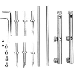 Professional Stainless Steel Camera Lens Spanner Wrench Repair Tool Setfor 10 110mm Lenses with Quick Positioning and Durable Design for Camera Telescope Microscope Filter