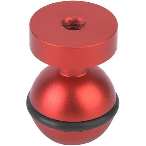 شريحة ضوء غوص قوية ، قابلة للتدوير ، تجميع سهلة ، لأعمال OSMO ، 7654 ، كاميرا Xiaoyi Action ، Mount Ball Head (Black)