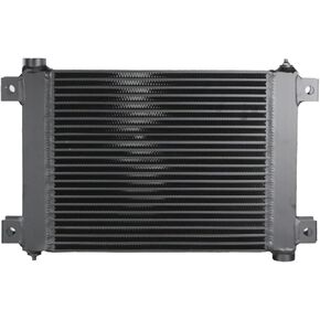 Aluminum Bar and Plate Air Compressor Belt Guard Cooler 18.2" x 12" (26086)