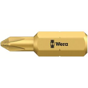 Wera Series 1 851/1 RDC Diamond coated Bit, Phillips PH 2 Head x 1/4" Drive